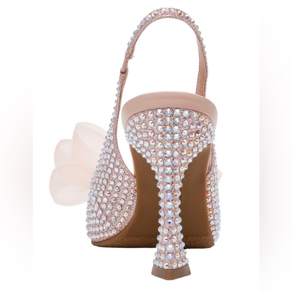 Wild Pair “Alegro” Bow Slingback Heels in Pinkesque, 8M Macy’s Exclusive, NIB - Picture 2 of 15